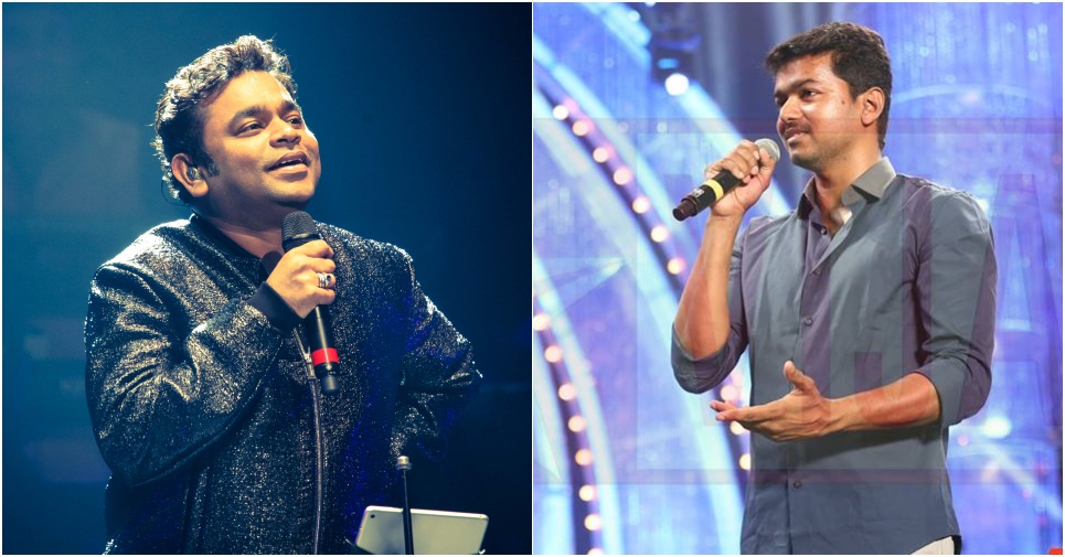 Mersal Gets Tete A Tete With Ar Rahman Vijay