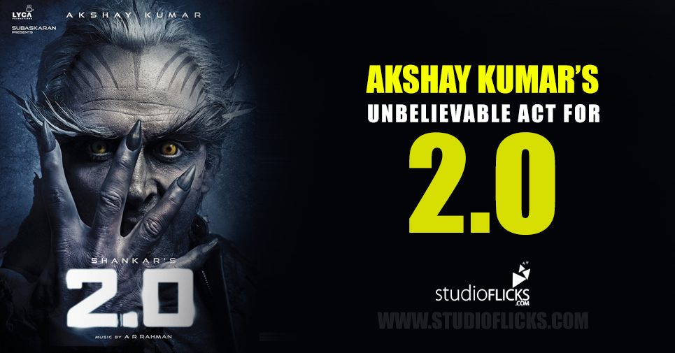 Akshay Kumar’s Unbelievable Act For Enthiran