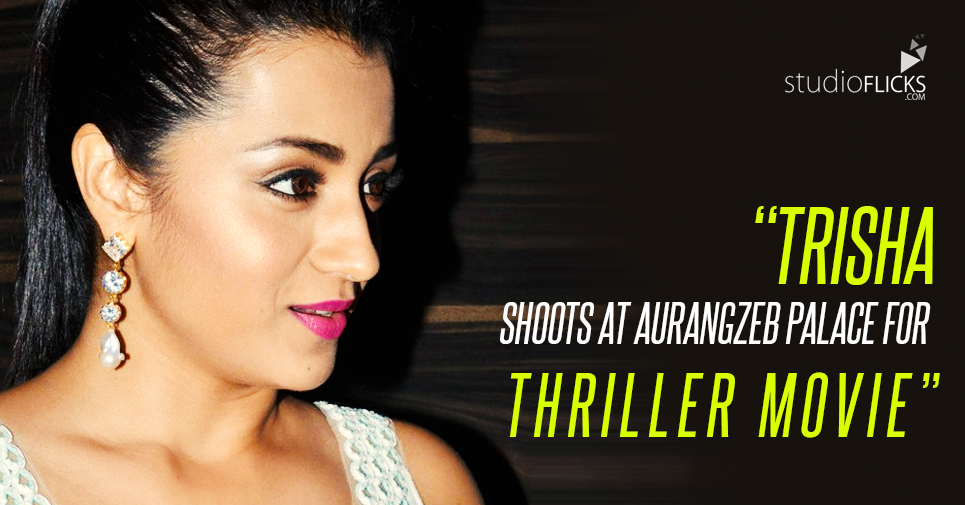 Trisha Shoots At Aurangzeb Palace For Thriller Movie