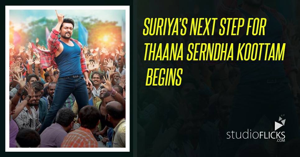 Suriya’s Next Step For Thaana Serndha Koottam Begins