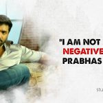 No Negative Role In Saaho