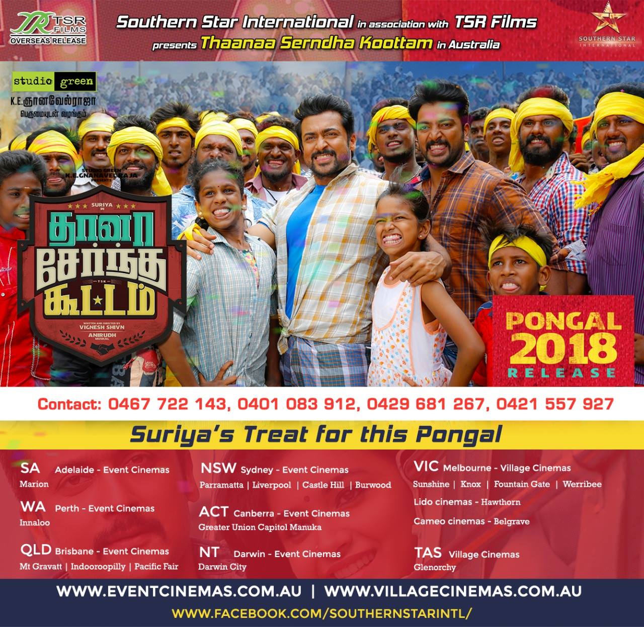 Thaanaa Serndha Koottam In Australia & New Zealand