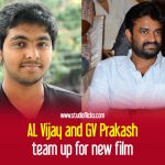 Al Vijay And Gv Prakash Team Up For New Film