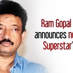 Ram Gopal Varma Announces Next With Superstar’s Son