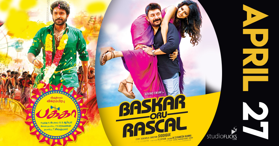 Bhaskar Oru Rascal And Pakka Confirmed For April 27