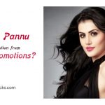 Taapsee Pannu Missing In Action From Soorma Promotions