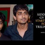 Siddarth And Gv Prakash Start Shooting For Sasi’s Trilingual Film
