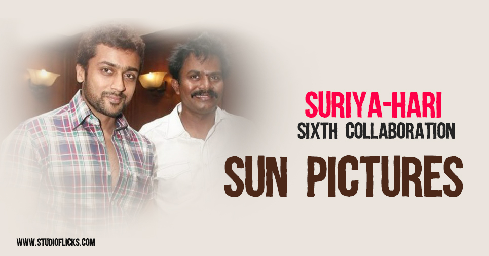 Sun Pictures Makes Sixth Collaboration Of Suriya Hari