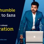 Vijay’s Humble Request To Fans On Sarkar Release Celebrations