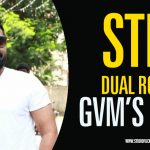 Str To Play Dual Roles In Gautham Vasudev Menon’s Next