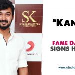 “kanaa” Fame Darshan Signs His Next