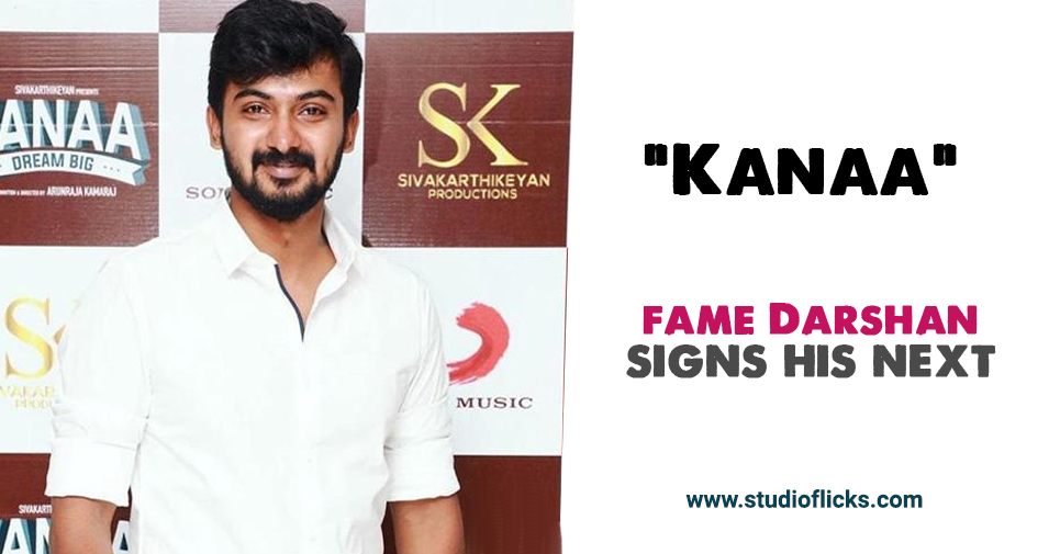 “kanaa” Fame Darshan Signs His Next