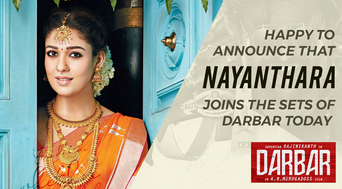 Nayanthara Joins The Sets Of Rajinikanthâ€™s Darbar