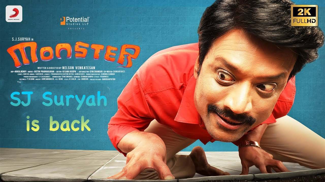 Sj Suryah Is Back In Form With Monster Teaser
