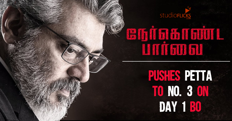 Nerkonda Paarvai Pushes Petta To No. 3 On Day 1 Bo