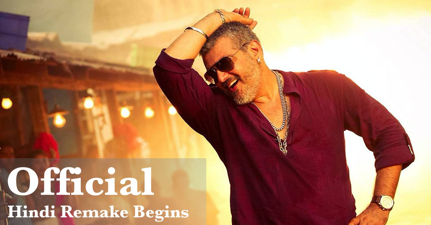 Official – Look Who’s Remaking Ajith Kumar’s Vedalam In Hindi