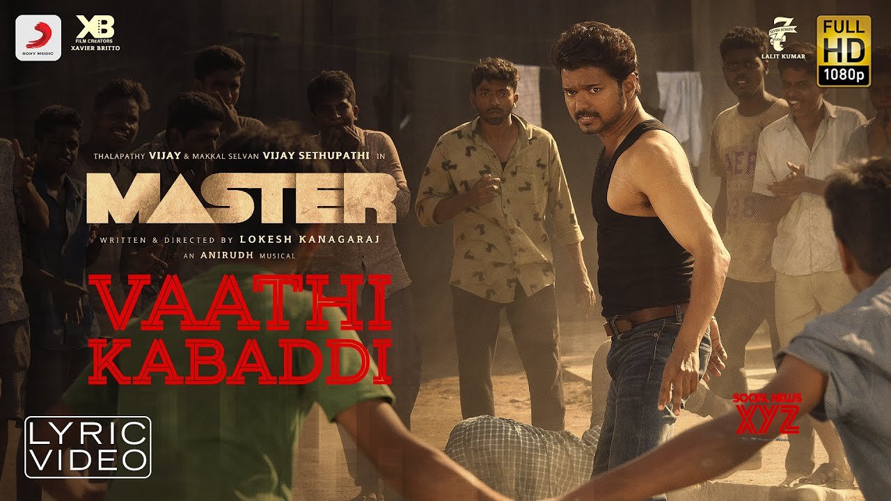 Vaathi Kabaddi Lyric Video | Master