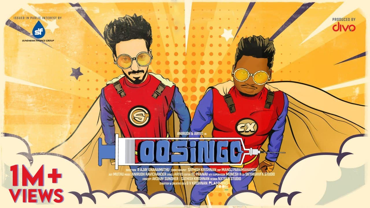 Oosingo Music Song | Anirudh Ravichnder & Arivu