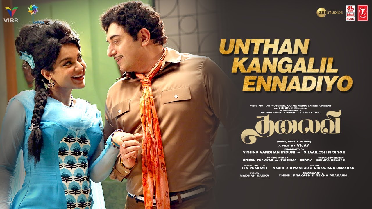 Unthan Kangalil Ennadiyo Video Song | Thalaivii