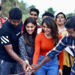 Vijay Sethupathi Samantha Nayanthara glitter in KRK wrap up clicks