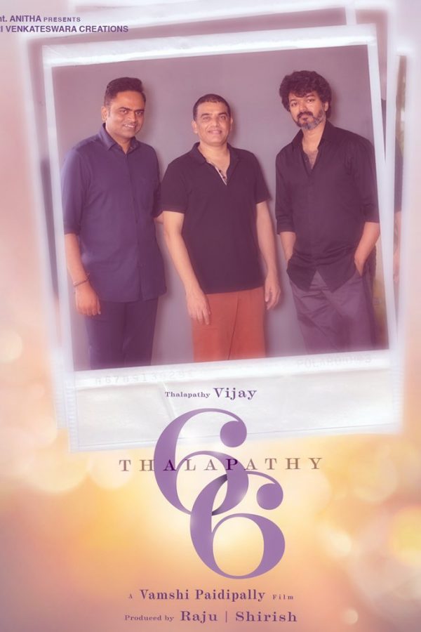 Thalapathy 66 Announcement Poster