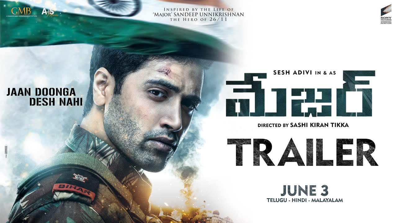 Major Trailer (Telugu)