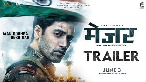 Major Trailer Hindi