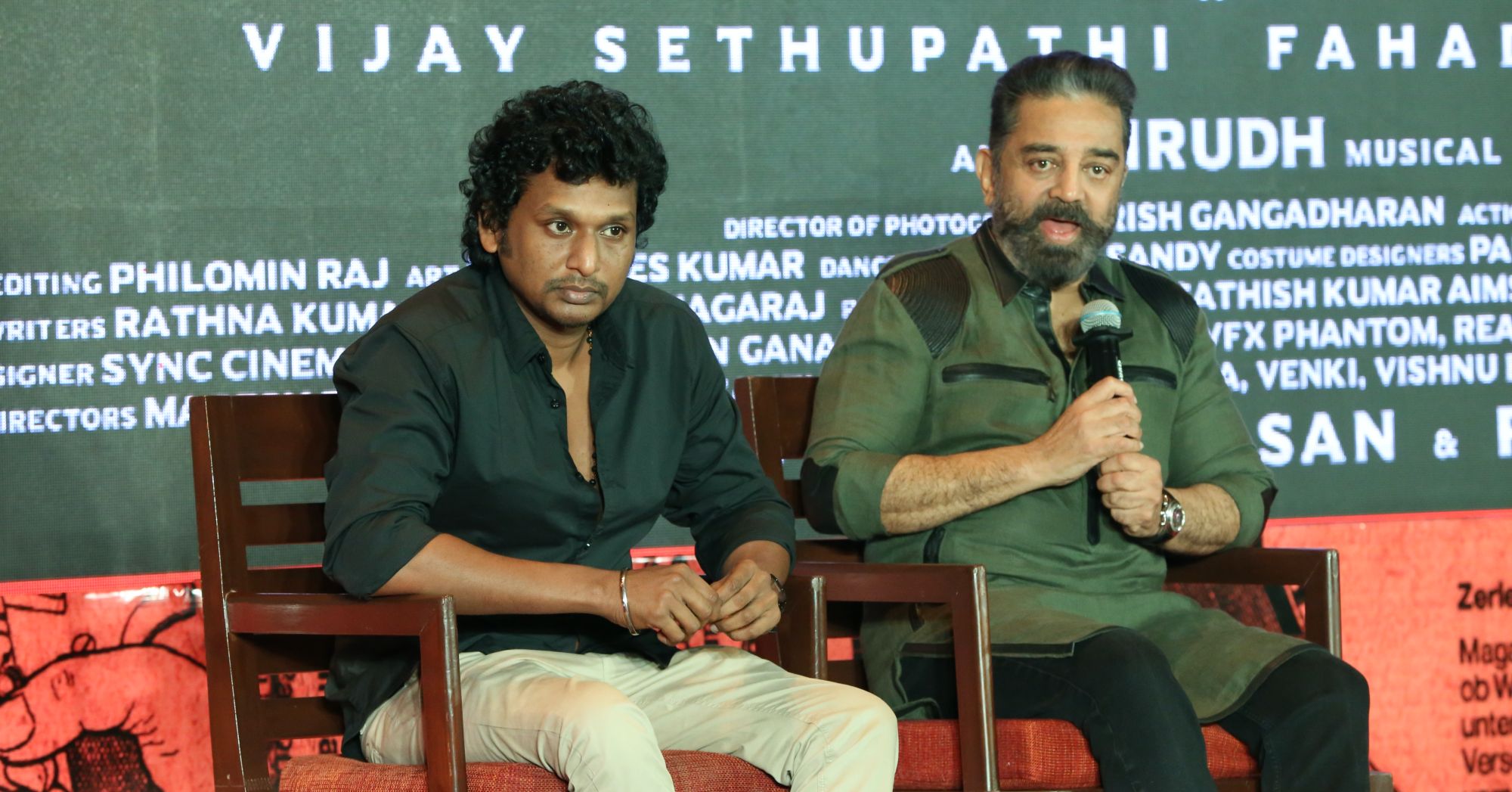 Vikram Movie Press Meet Images