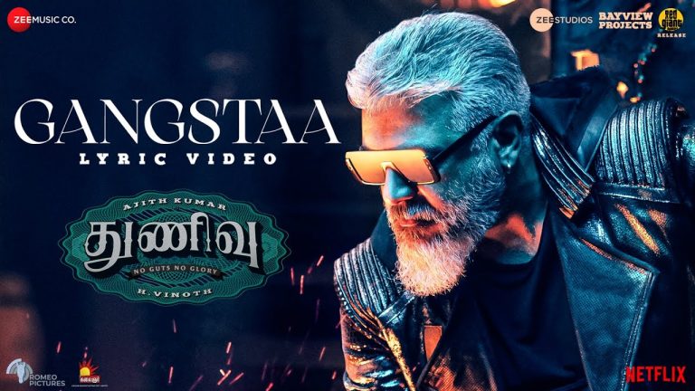 Gangstaa Lyric Video Song Thunivu