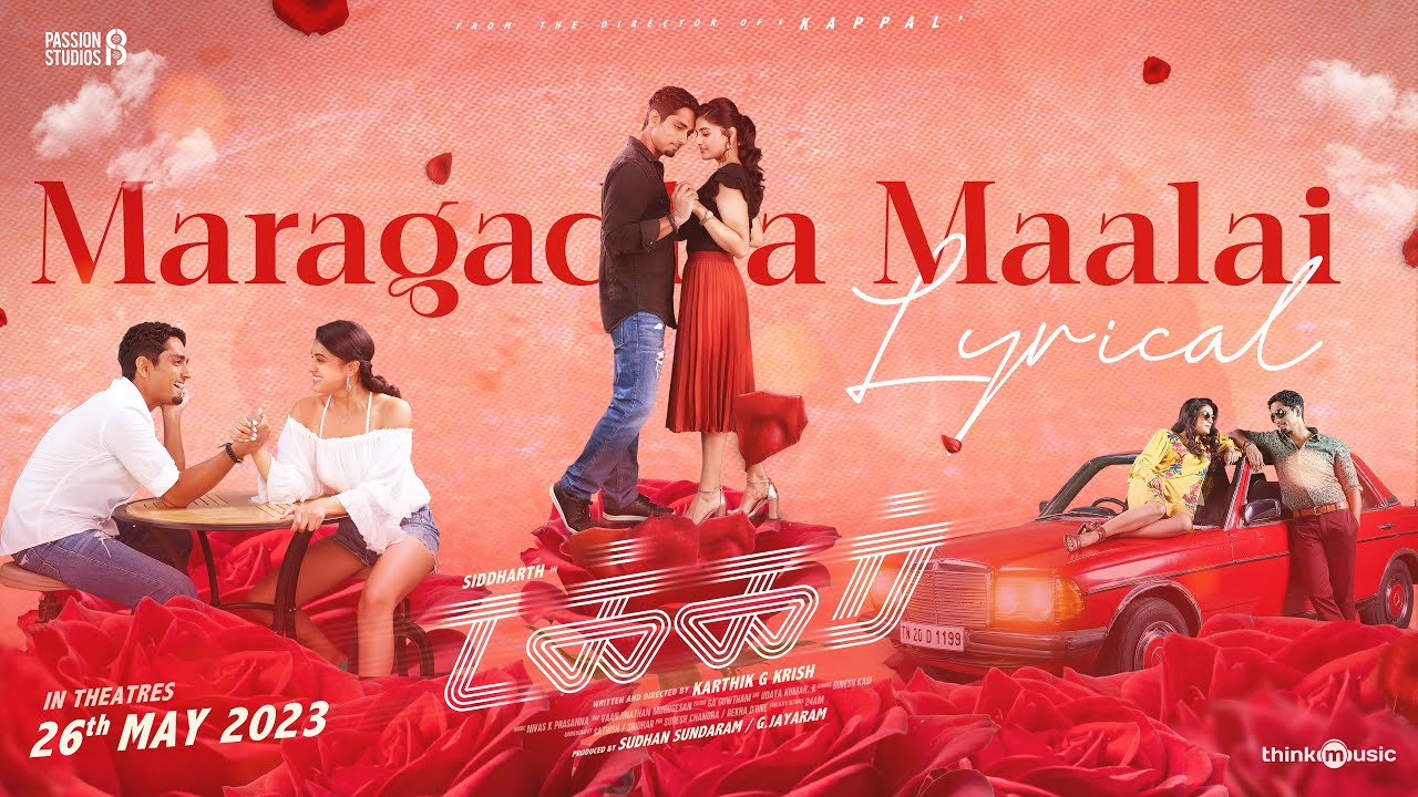 Maragadha Maalai Lyric Video | Takkar