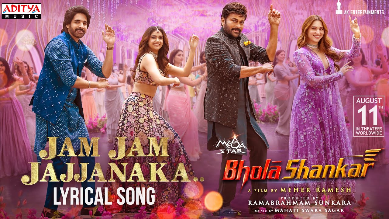 Jam Jam Jajjanaka Lyric Video | Bholaa Shankar