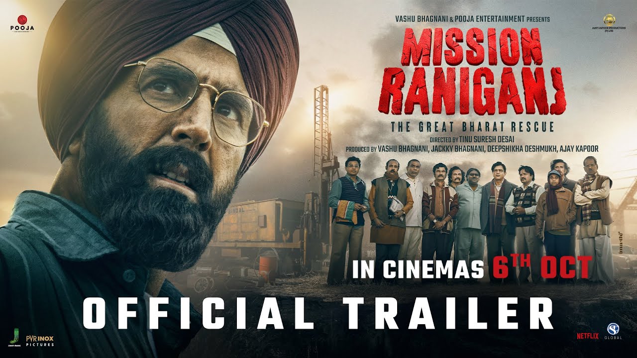 Mission Raniganj: The Great Bharat Rescue Trailer