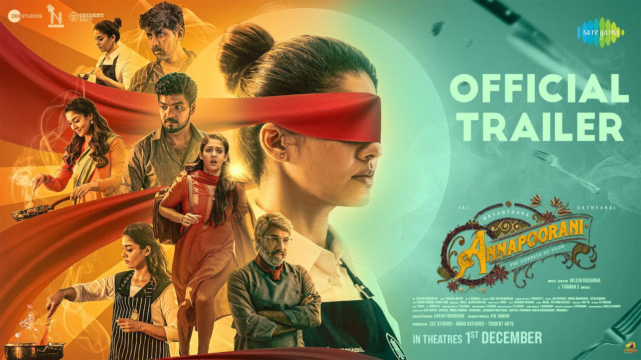 Annapoorani Trailer