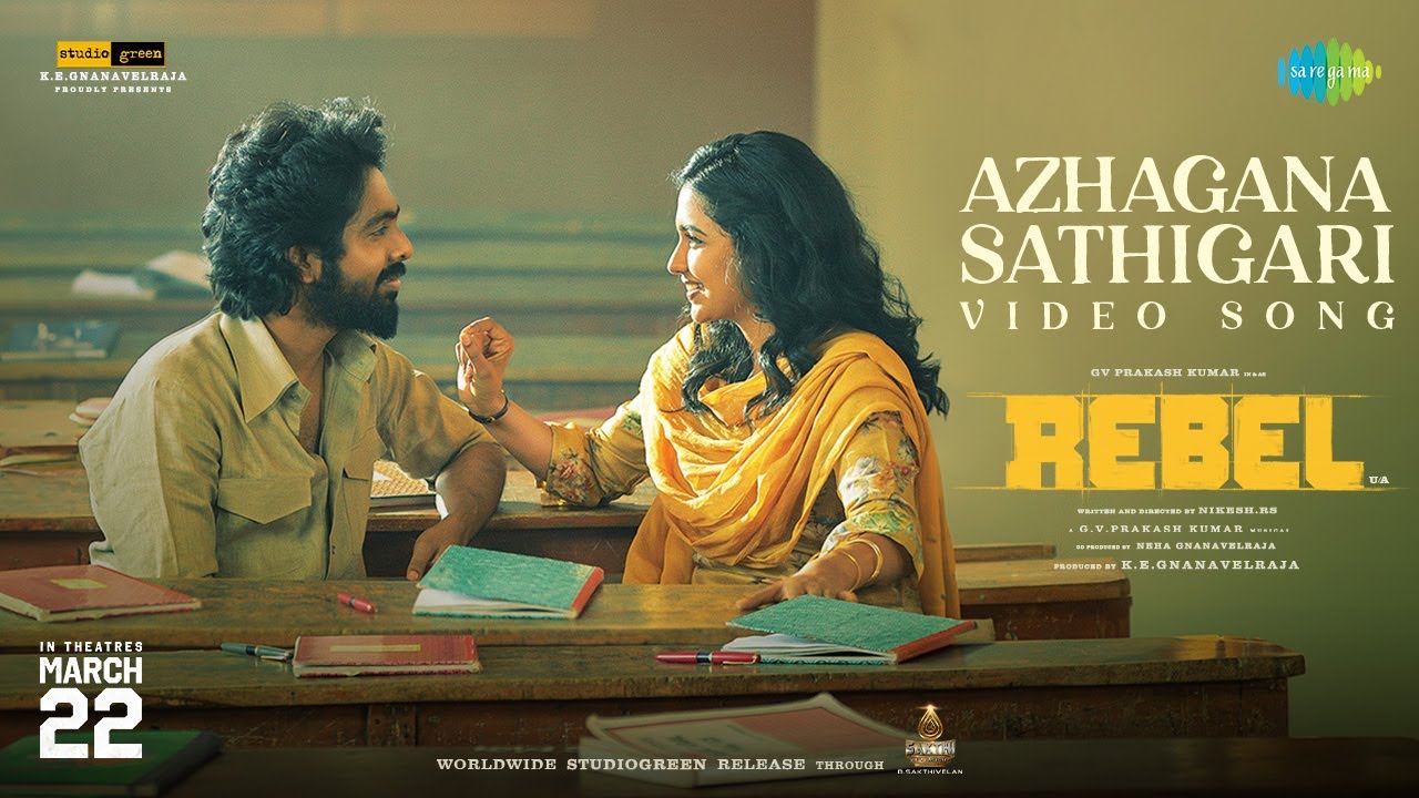 Azhagana Sathigari Video Song Rebel