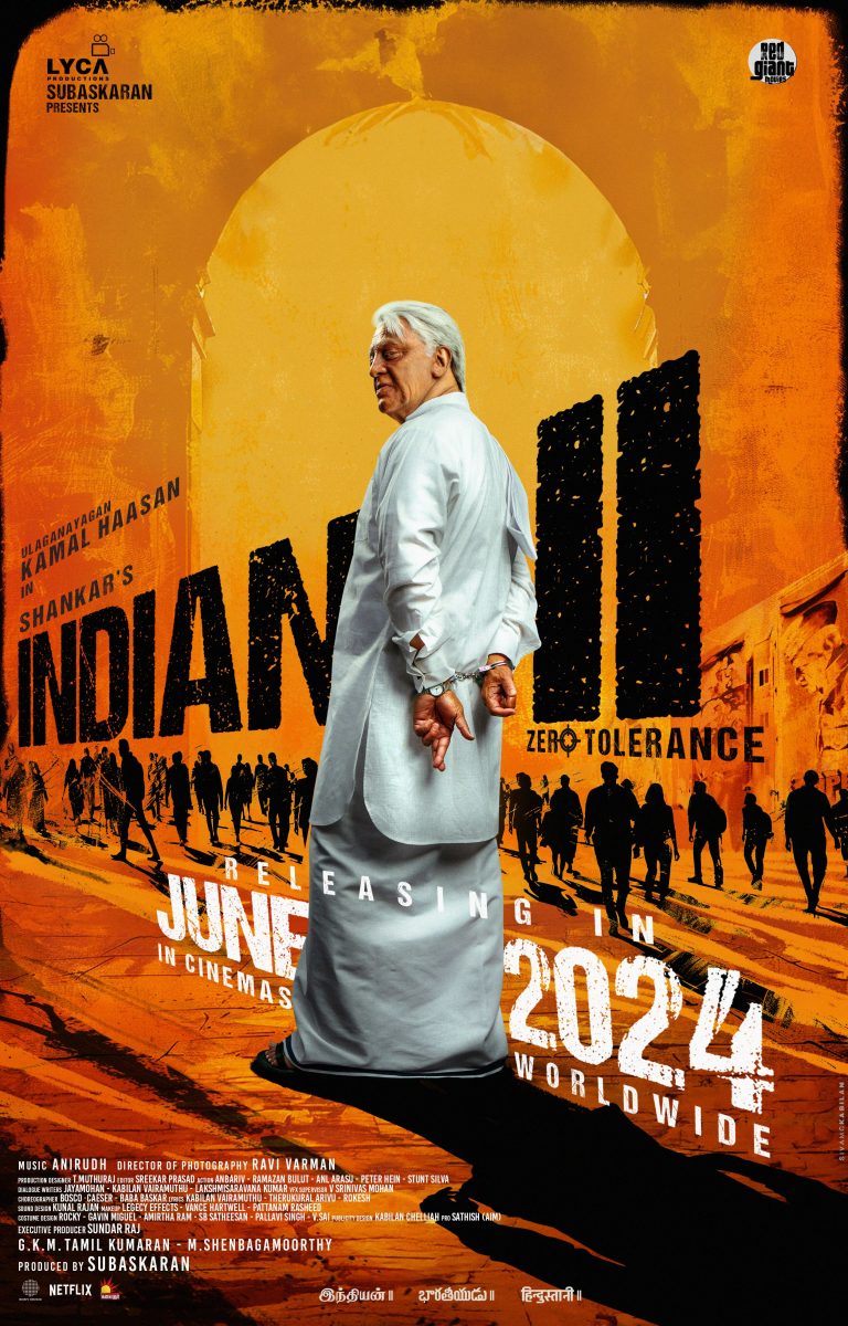 Indian2 Releasing This June 2024 Poster