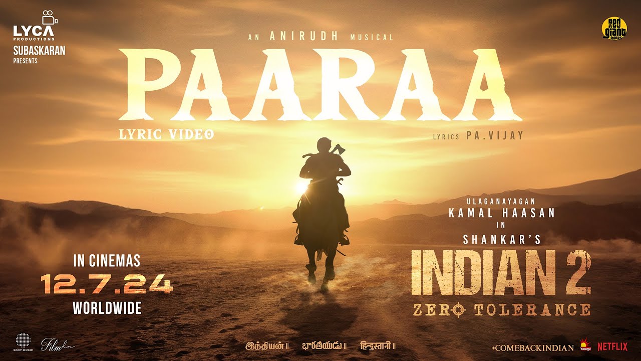 Paaraa Lyric Video | Indian 2