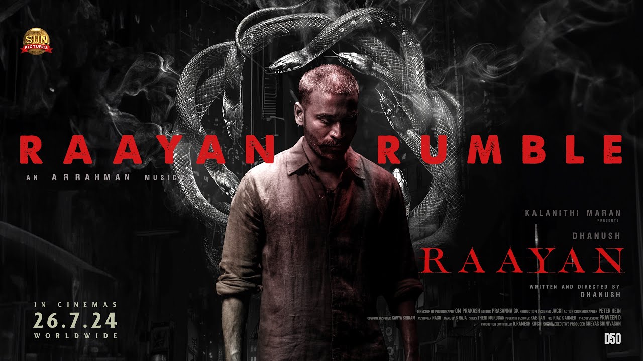 Raayan Rumble Lyric Video | Raayan