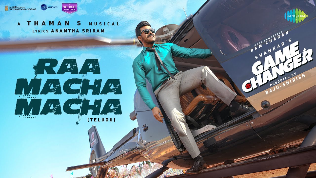 Raa Macha Macha Lyric Video | Game Changer