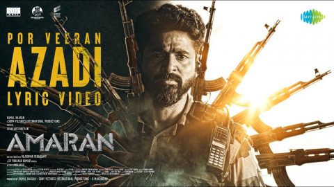 Por Veeran (Azadi) Lyric Video Amaran