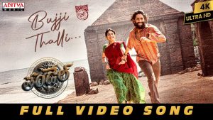 Bujji Thalli Video Song | Thandel