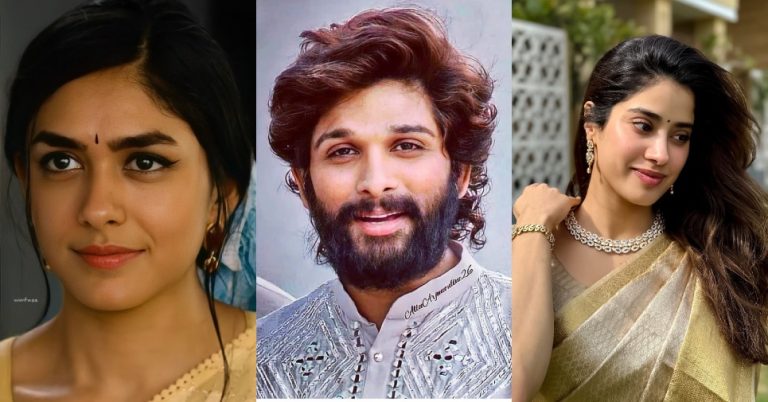 ALLU ARJUN ATLEE film heroines