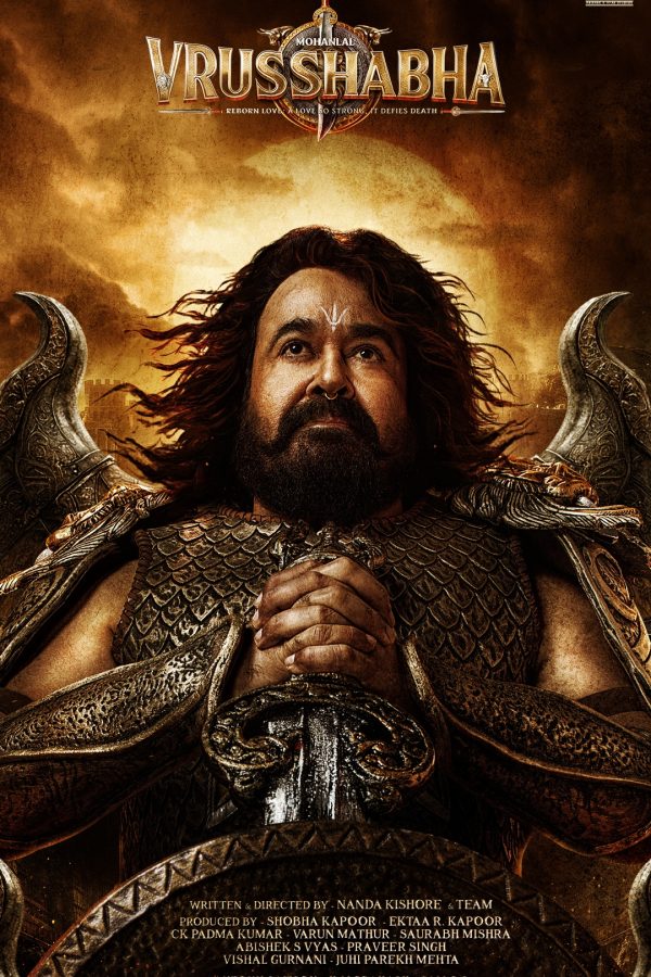 Vrusshabha Movie First Look Poster