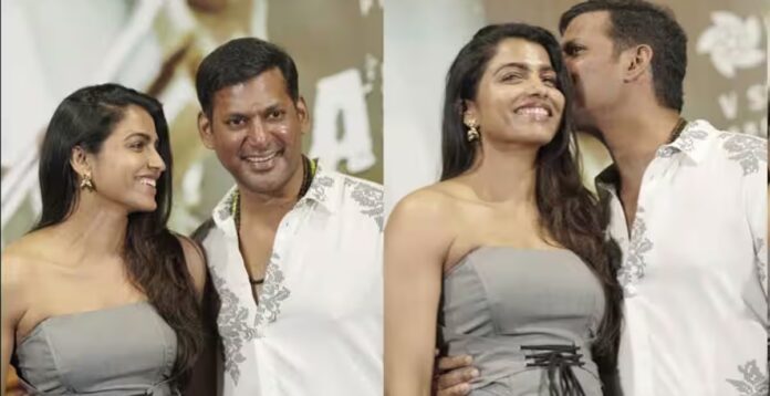 Vishal and Dhansika