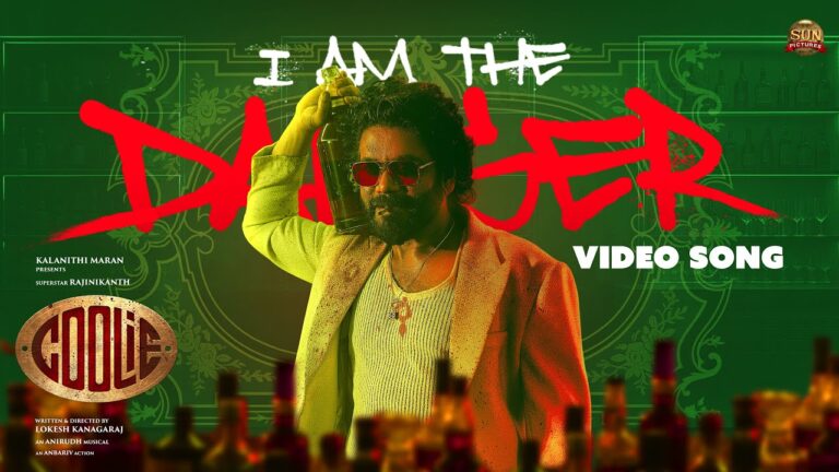 I Am The Danger Video Song | Coolie