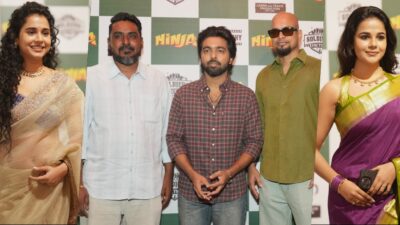 Ninja Movie Pooja Stills